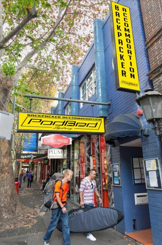 Podbed Sydney Hostel Εξωτερικό φωτογραφία